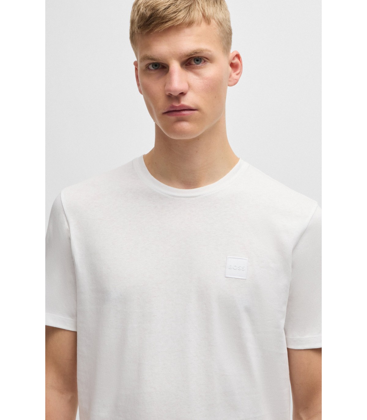 Tee shirt mc boss orange 100white