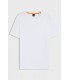 Tee shirt mc boss orange 100white