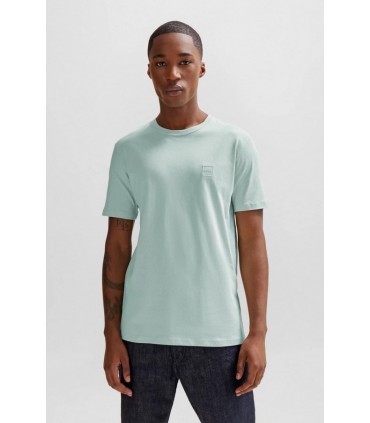 Tee shirt mc boss orange 446turquoise/aqua