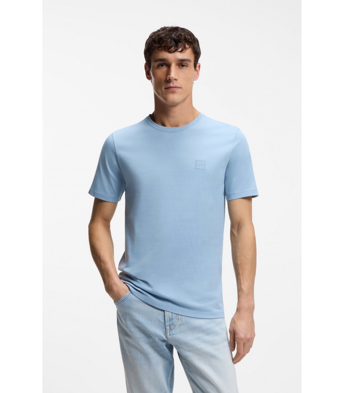 Tee shirt mc boss orange 458light/pastelblue