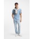 Tee shirt mc boss orange 458light/pastelblue