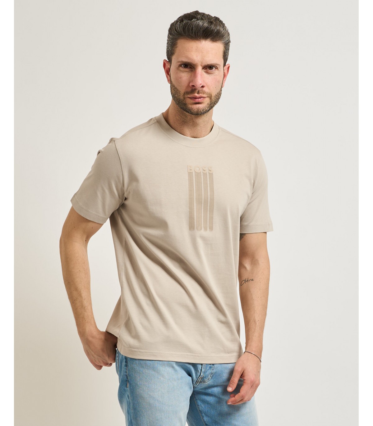 Tee shirt mc boss orange 070opengrey