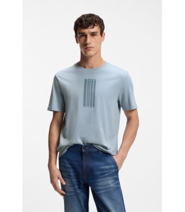 Tee shirt mc boss orange 458light/pastelblue