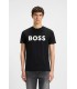 Tee shirt mc boss orange 001black