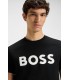 Tee shirt mc boss orange 001black
