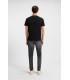 Tee shirt mc boss orange 001black