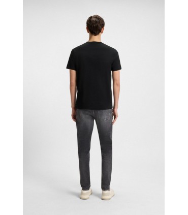 Tee shirt mc boss orange 001black