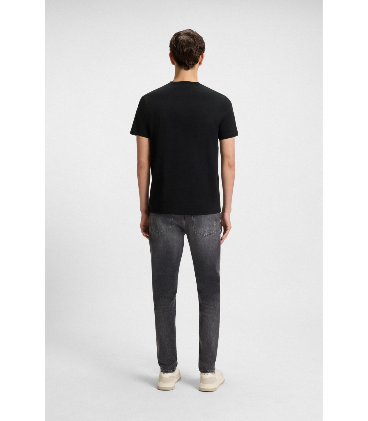 Tee shirt mc boss orange 001black