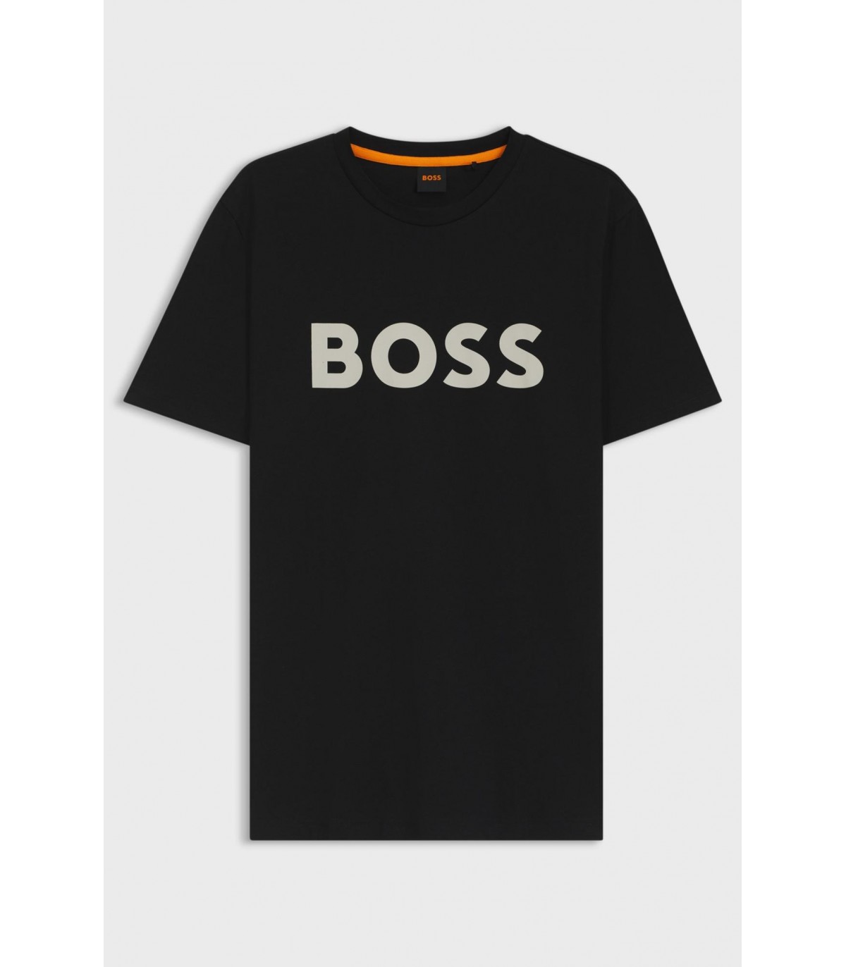 Tee shirt mc boss orange 001black
