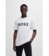 Tee shirt mc boss orange 100blanc