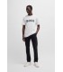 Tee shirt mc boss orange 100blanc