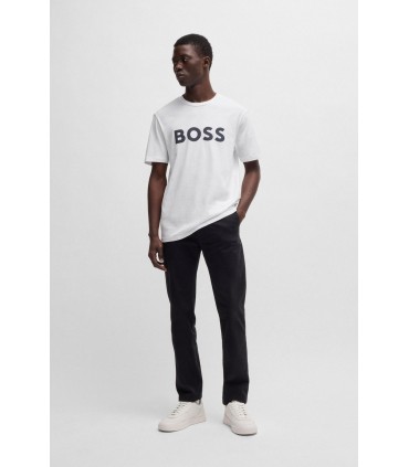 Tee shirt mc boss orange 100blanc