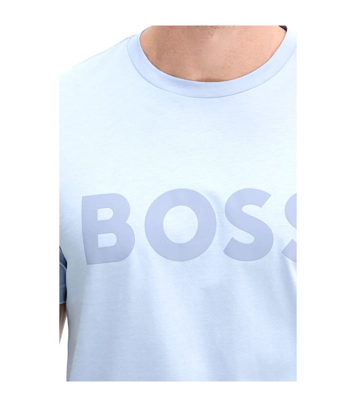 Tee shirt mc boss orange 458light/pastelblue