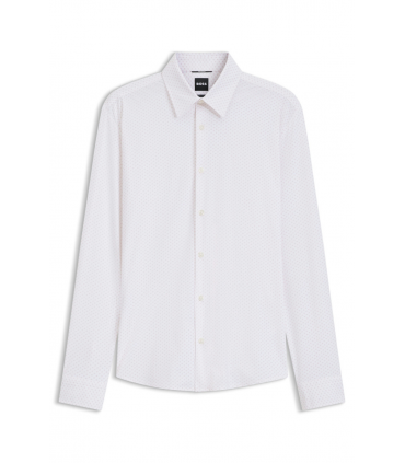 Chemise ml boss black 687light/pastelpink
