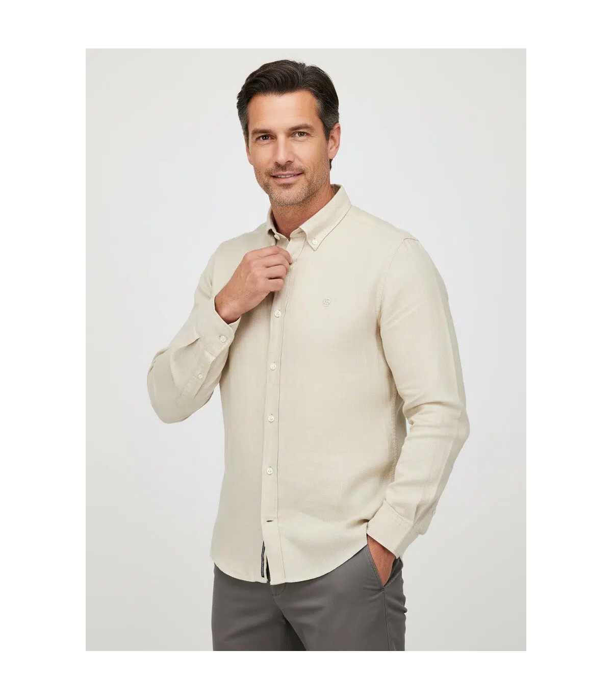 Chemise ml boss black 286openbeige