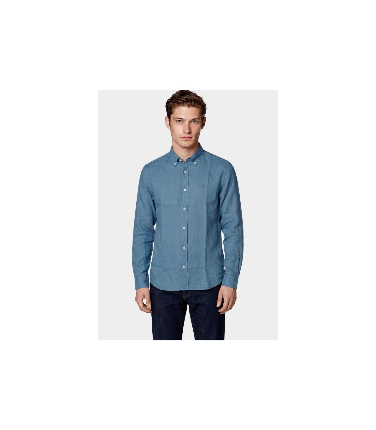 Chemise ml boss black 459light/pastelblue