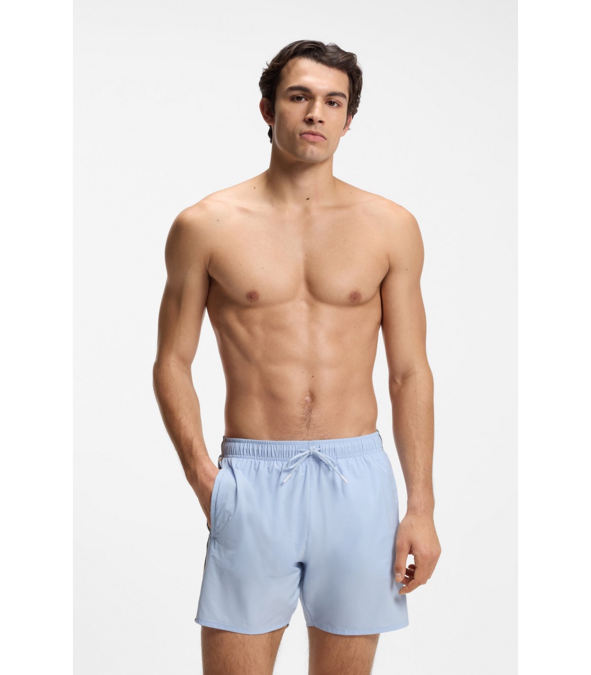 Maillot de bain boss black 456light/pastelblue
