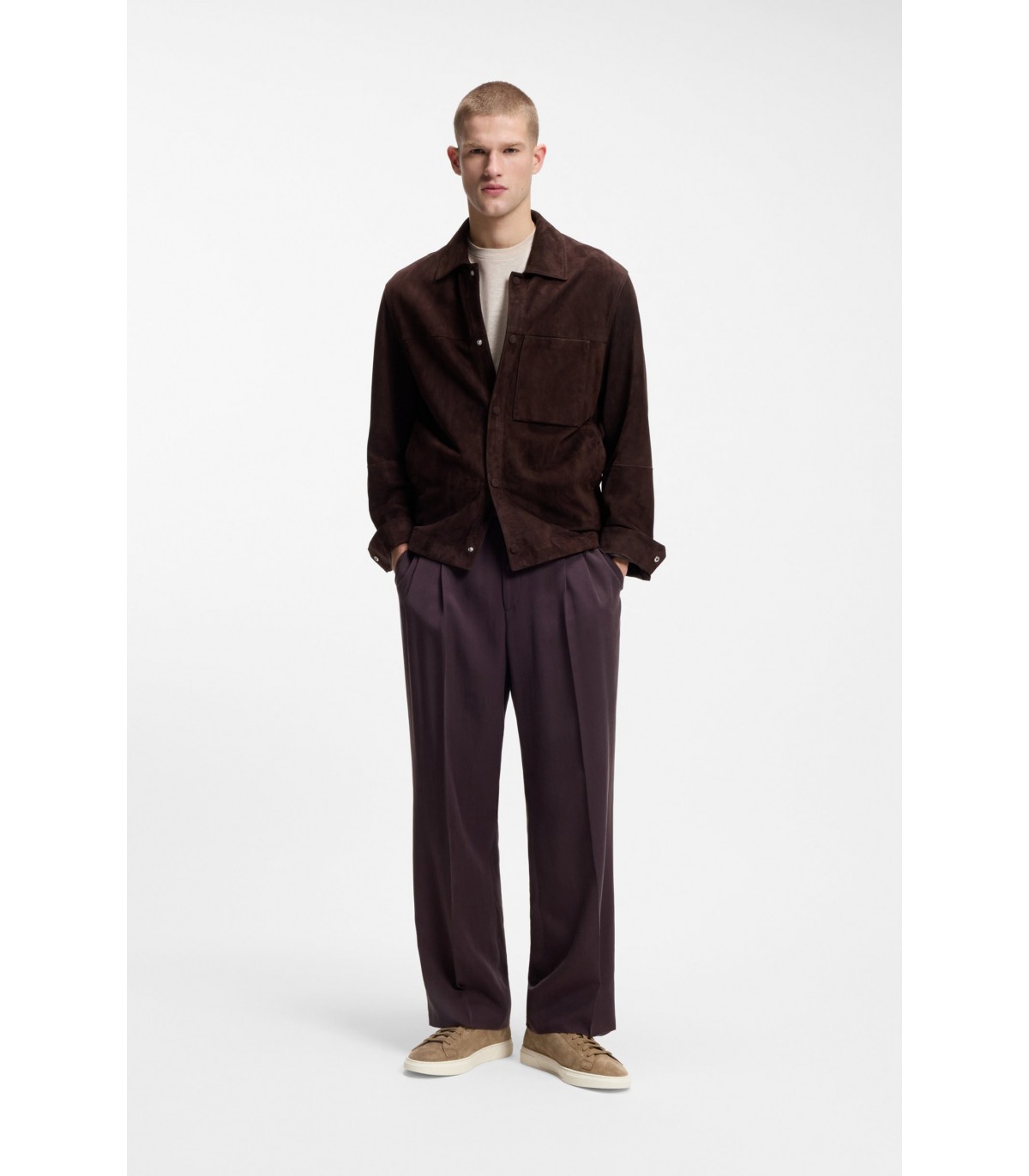 Baskets boss black 260mediumbeige