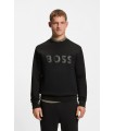 Sweat Col rond Boss Green