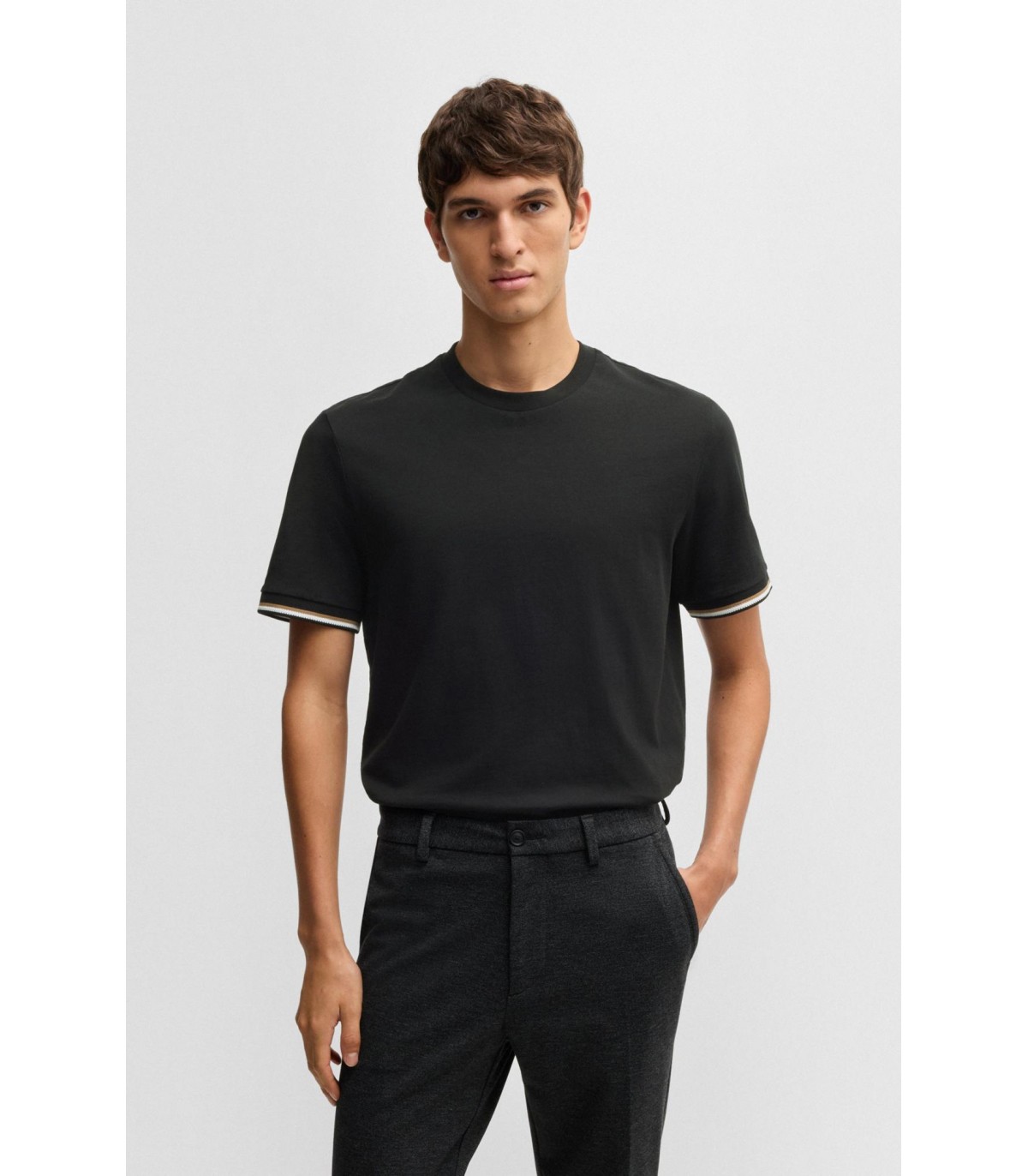 Tee shirt mc boss black 001black