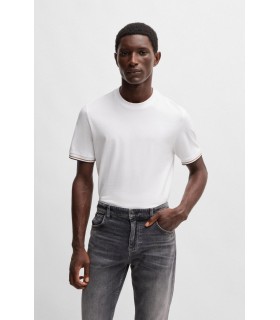 Tee shirt mc boss black 100white