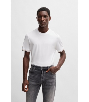 Tee shirt mc boss black 100white