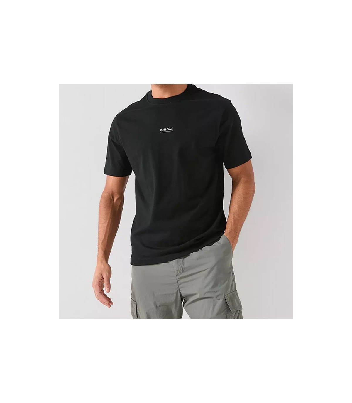 Tee shirt mc boss orange 001black