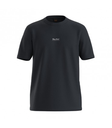Tee shirt mc boss orange 001black