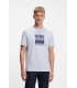 Tee shirt mc boss orange 053light/pastelgrey