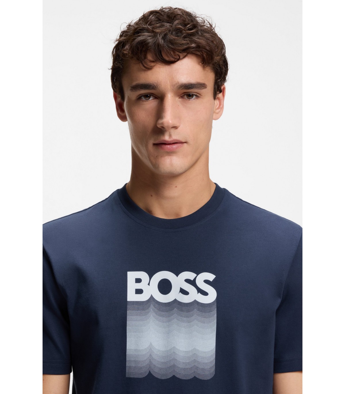 Tee shirt mc boss orange 464openblue