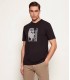 Tee shirt mc boss orange 001black
