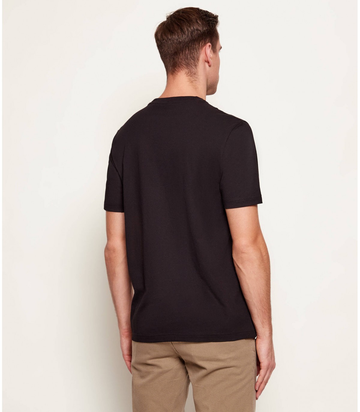 Tee shirt mc boss orange 001black