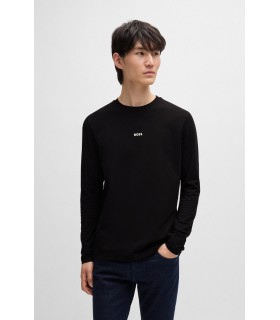 Tee shirt ml boss orange 001black