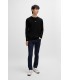 Tee shirt ml boss orange 001black