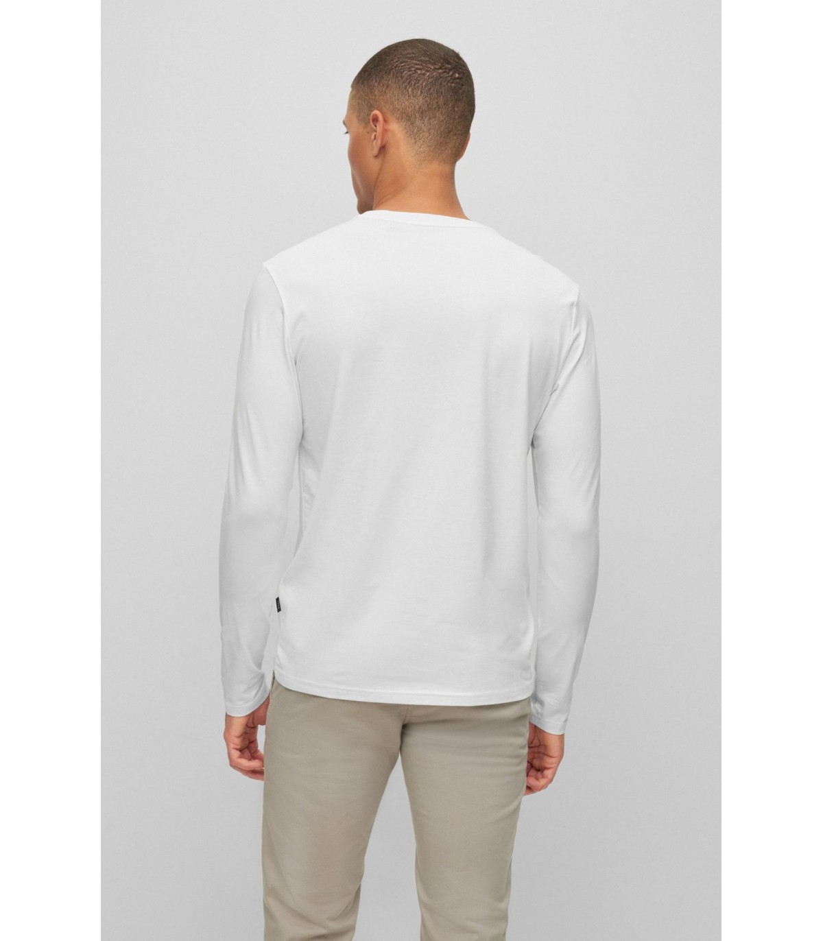 Tee shirt ml boss orange 100blanc