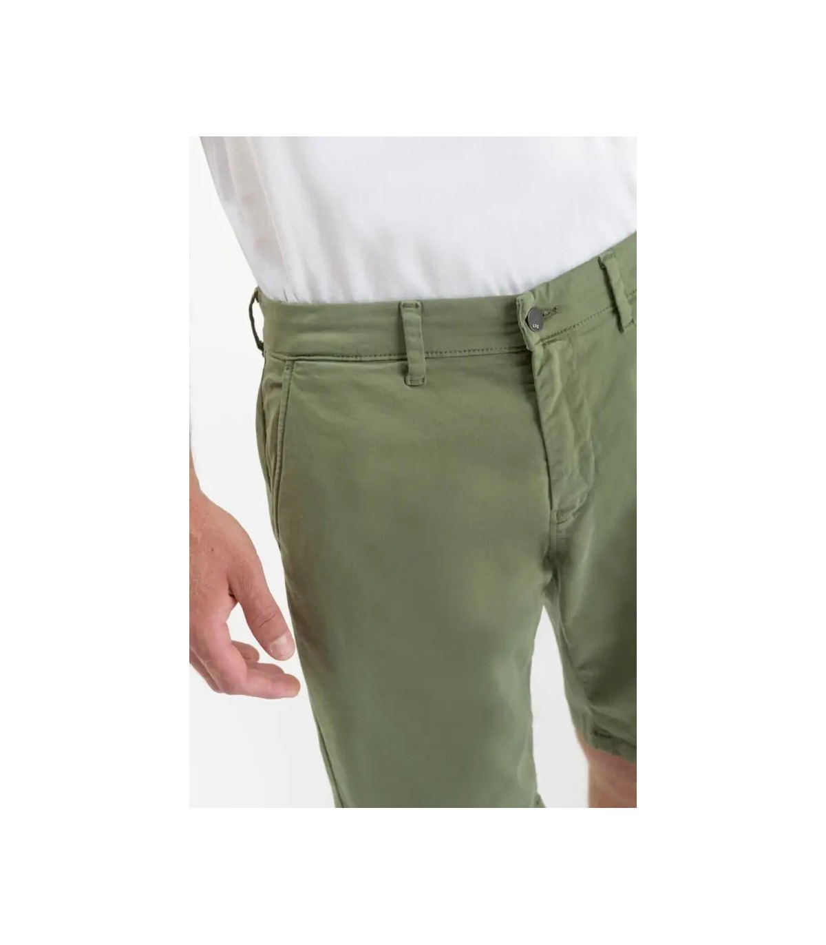 Bermuda chino tps cerises 9968pesto