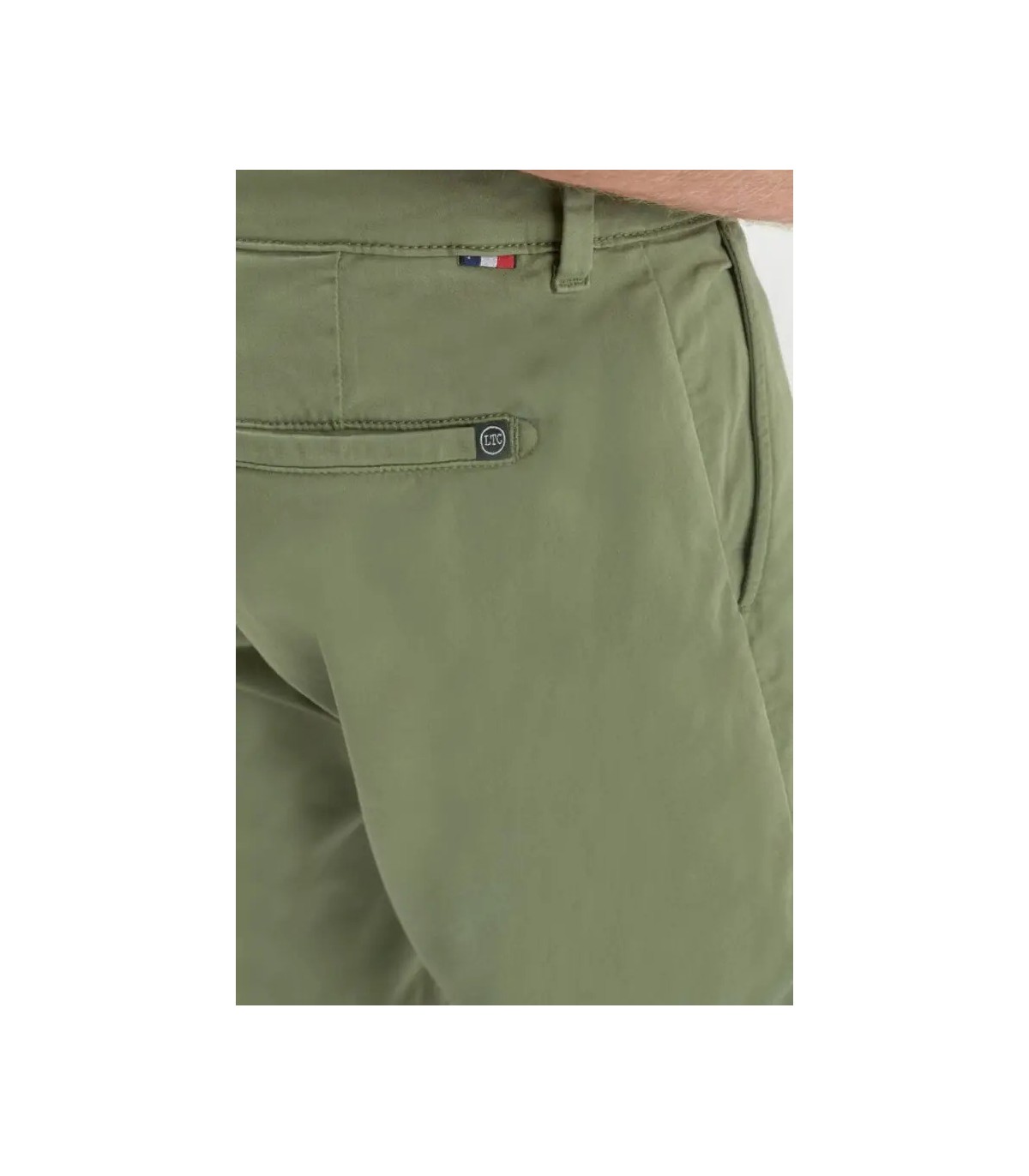 Bermuda chino tps cerises 9968pesto