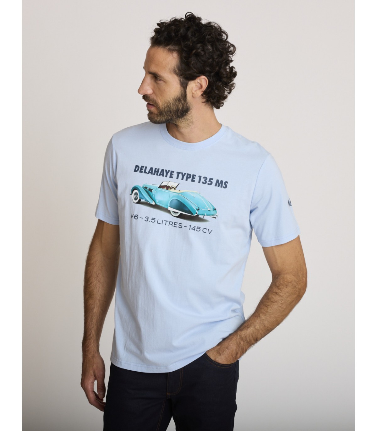 Tee shirt mc delahaye 037ecume