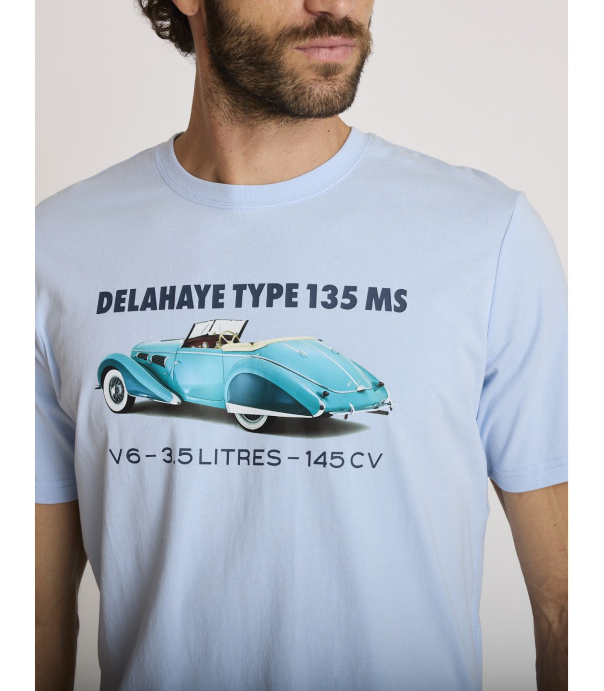 Tee shirt mc delahaye 037ecume