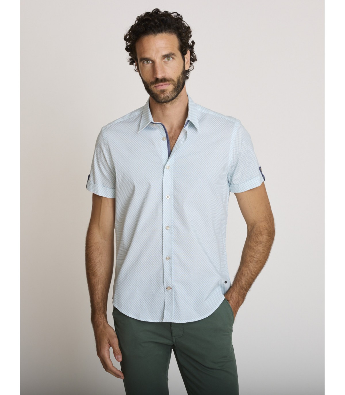 Chemise mc delahaye 116amande
