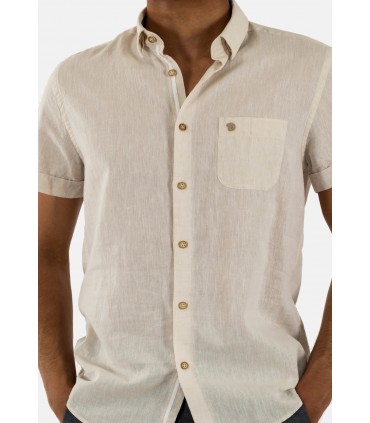 Chemise mc benson & cherry beige
