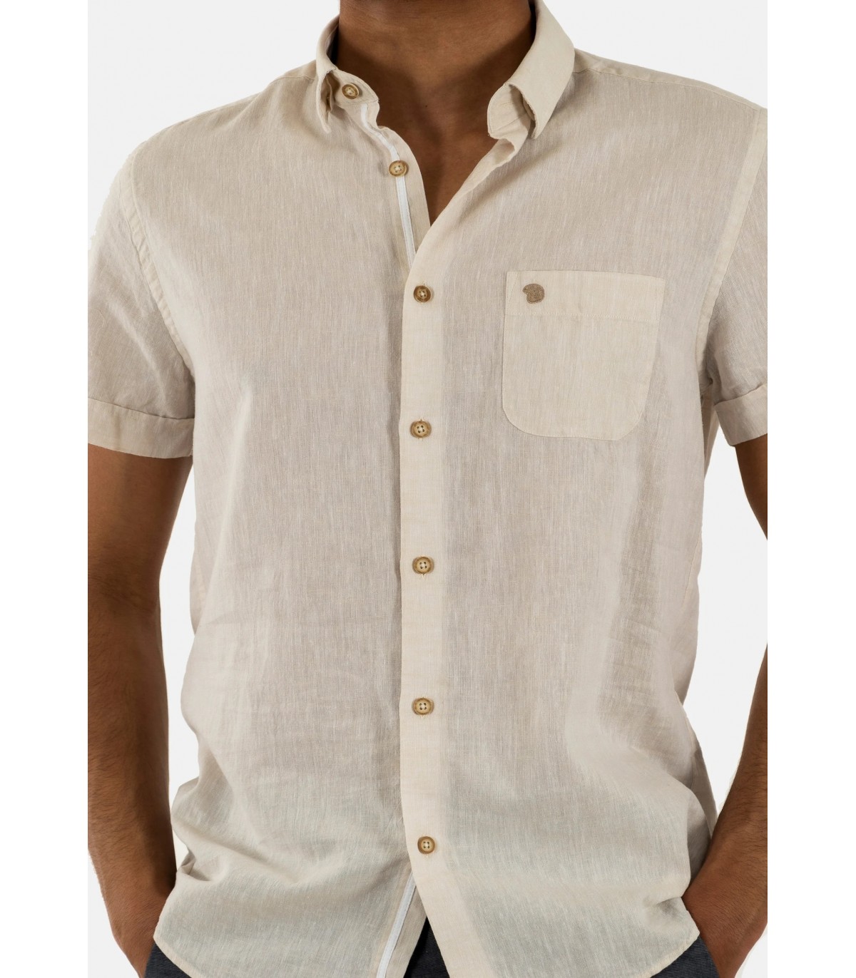 Chemise mc benson & cherry beige