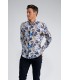 Chemise ml benson & cherry blanc-marine