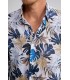 Chemise ml benson & cherry blanc-marine