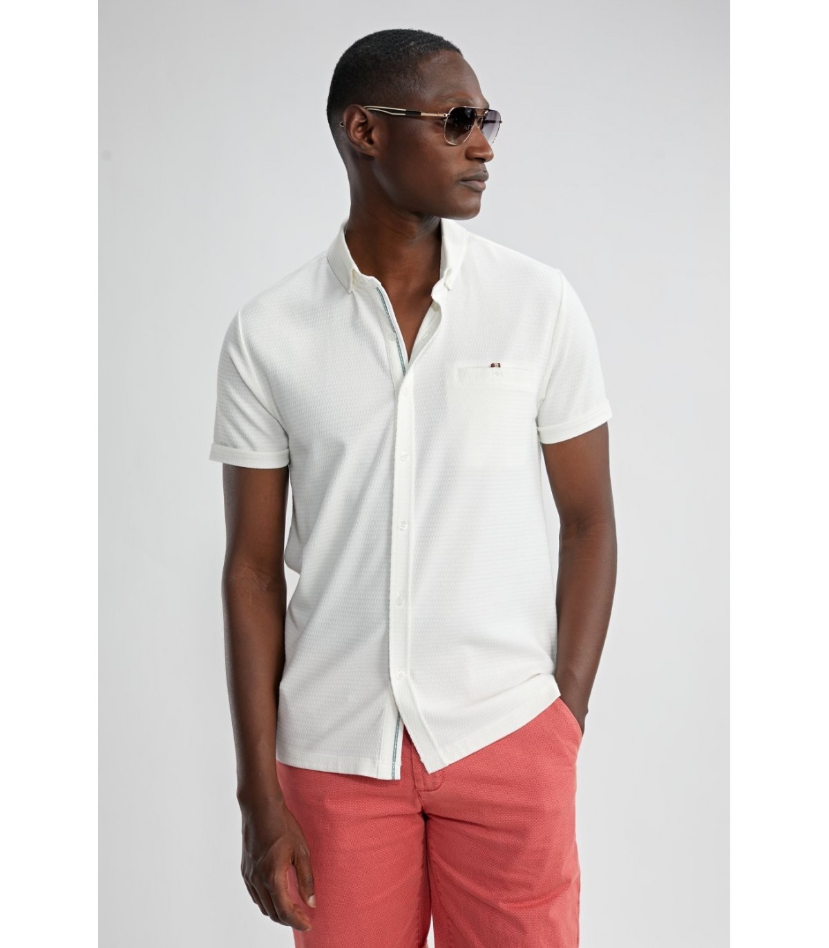 Chemise mc benson & cherry ecru