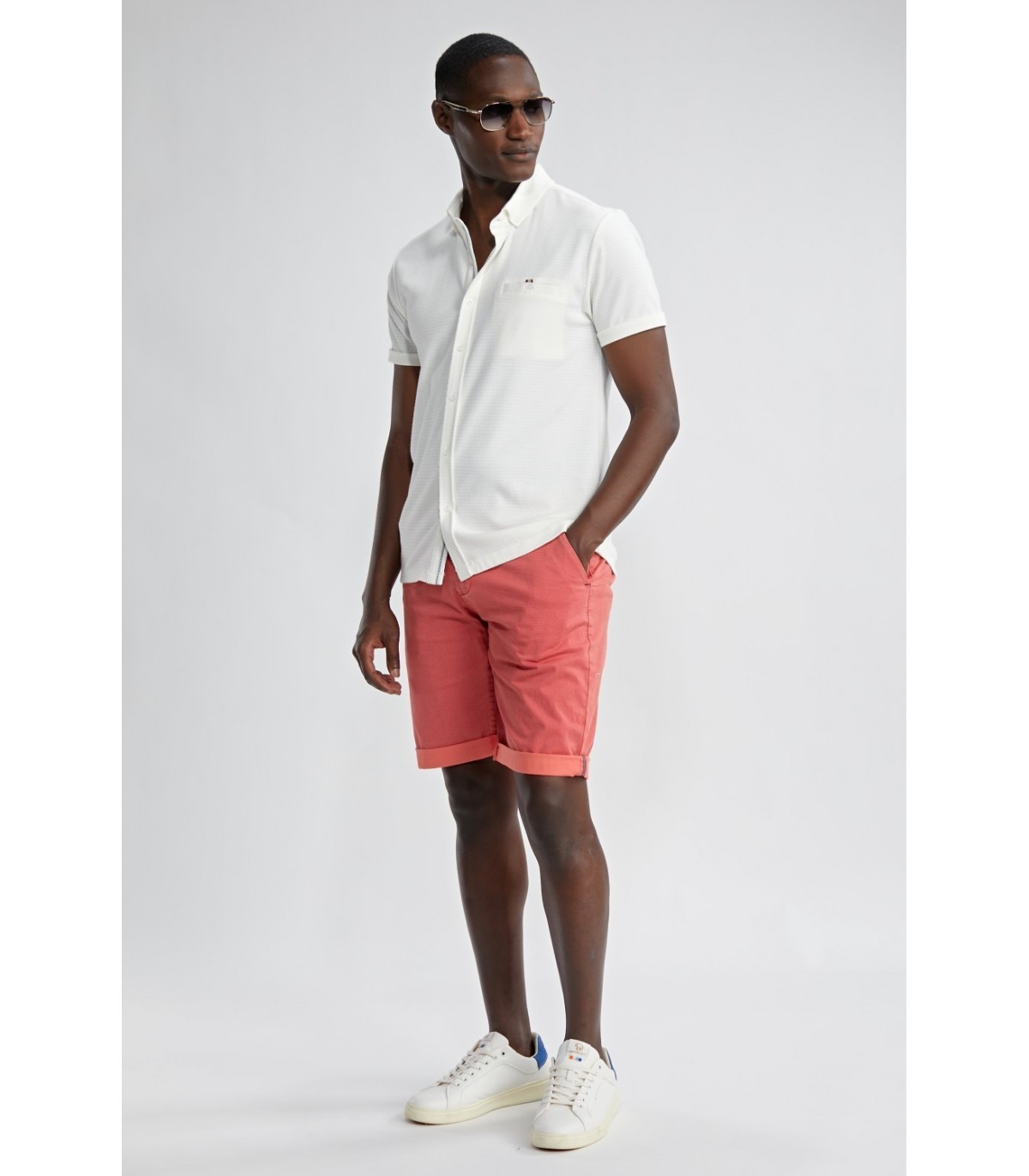 Chemise mc benson & cherry ecru