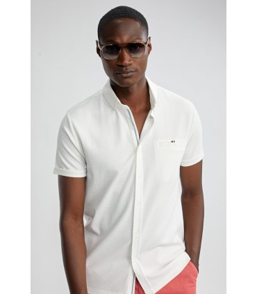 Chemise mc benson & cherry ecru