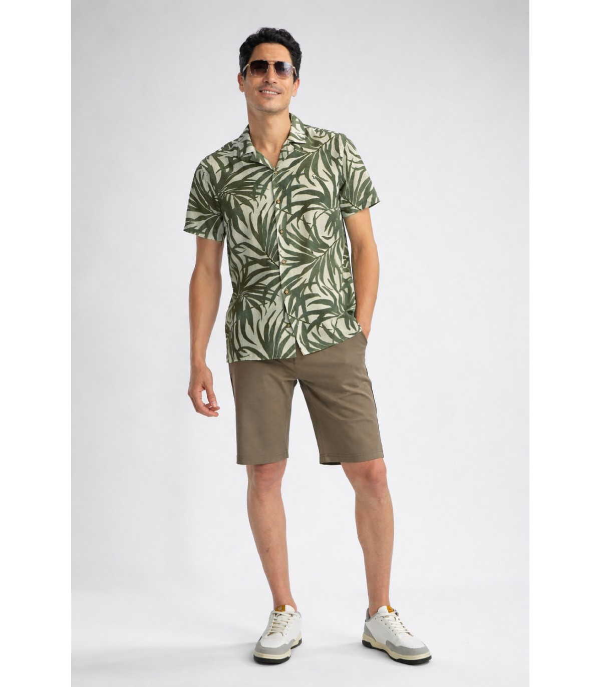 Chemise mc benson & cherry beige