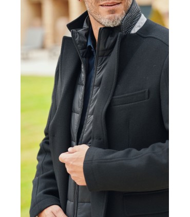 Manteau hafnium c8062noir