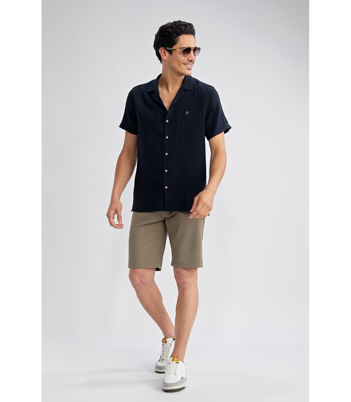 Chemise mc benson & cherry marine